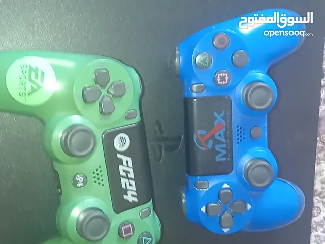 Ps4 slim 1T مع ايدتين