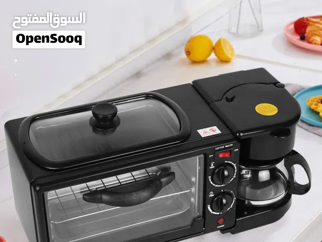 حلّ الصباح عليك بسهوله... قهوتك، توستك وبيضك في جهاز واحد!    3 فـ 1:  ماكينة اصلية ماركة RAF