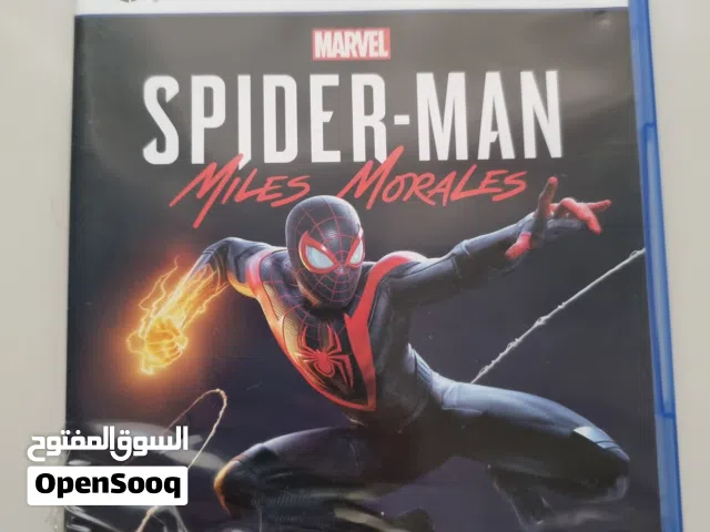 لعبة Marvel Spider-Man: Miles Morales لجهاز PS5 القرص بحالة ممتازة ويعمل بشكل كامل،