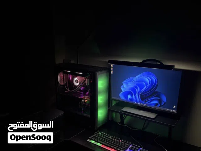 Pc for sale with a monitor 144hz and full setup it is so clean and good