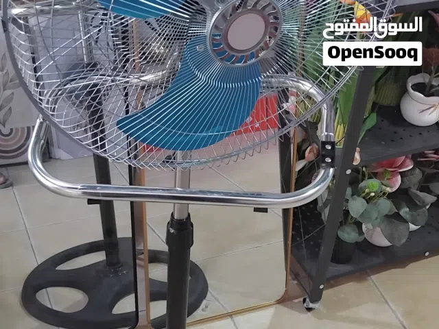 مروحة 3 ليشات جديدة تركب علي الحيط و تتحط علي الارض