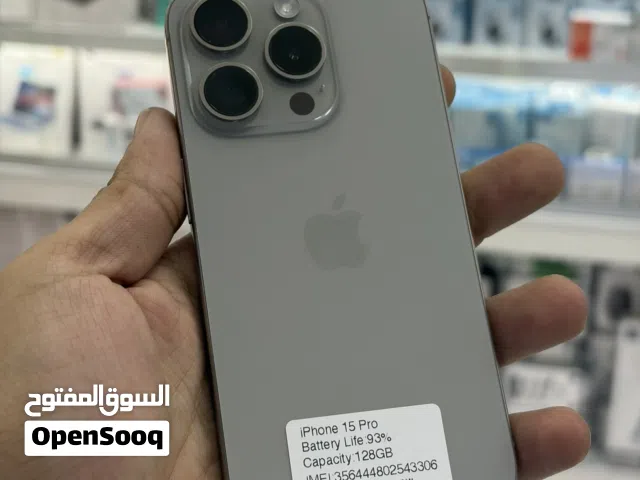 iPhone 15Pro 128GB العرض لمده 48 ساعه فقط