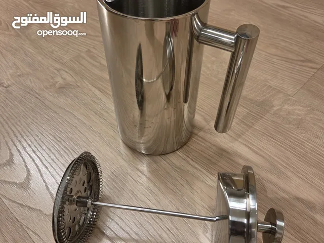 استمتع بمذاق قهوة فاخرة مع فرنش برس ستانلس ستيل أنيق Elegant Stainless Steel French Press