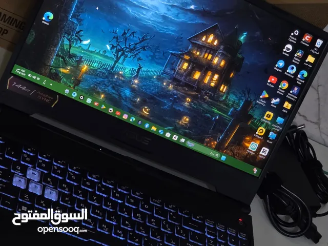 لابتوب گايميگ للبيع شبه مستعمل فقط مفتوح استعلمت كم مره اتصفح بي
