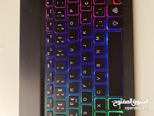 كيبورد led وبسعر رمزي بلوتوث للهواتف والايباد للدراسه keyboard led very good quality and prcie