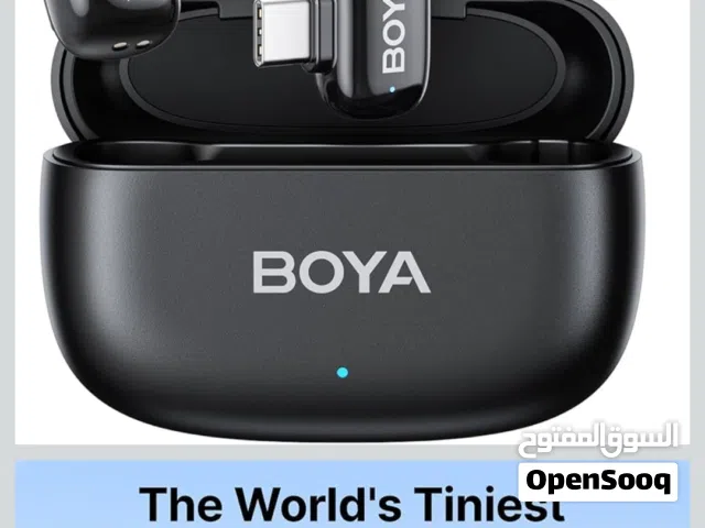 ميكروفون BOYA Mini اللاسلكي الجديد كليًا  للآيفون – أندرويد – لابتوب – تابلت