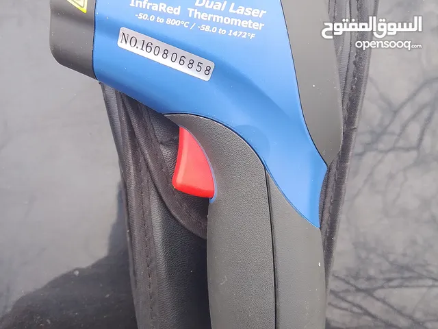 جهاز (clamp meter) وجهاز قياس حرارة بالليزر مستعمل بحالة ممتازة