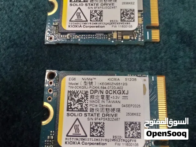 KIOXIA Mini Tray SSD NVME 512GB