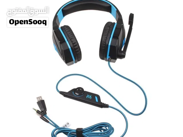 سمعات الصوت مع مايك توصيل USB