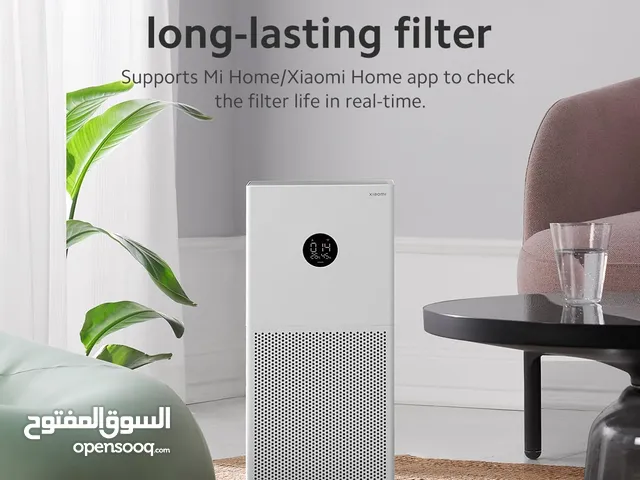 Xiaomi Smart Air Purifier 4 Lite,, Voice Control, High Precision Sensors, White,Gobel Version
