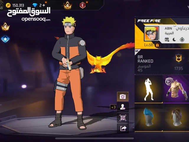 Free Fire Accounts and Characters for Sale in Salt