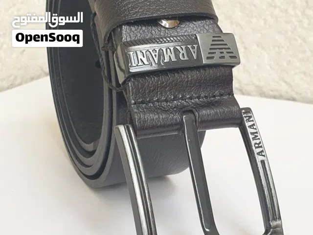 حزام جلد طبيعي 100% ARMANI