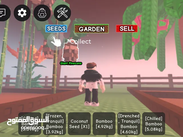 حساب بلوكس فروت للبيع و فيه اشياء في ماب المزرعة فيه دبل موني و دبل ماستري و دارك بليد و دبل مساحة4