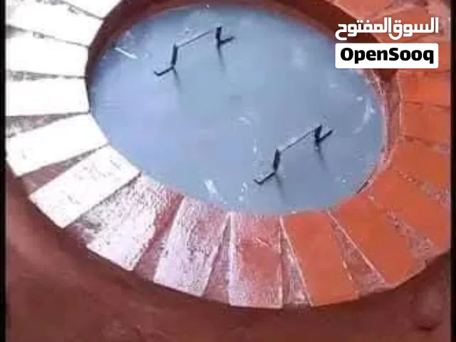 زرب بناء طوب حراري حافظ للحراره مع شبك وغطاء و مجرود