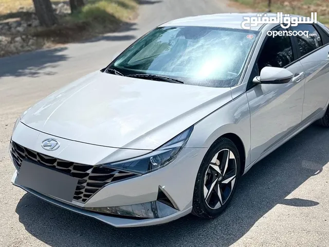 هيونداي افانتي CN7 2021 الشكل الجديد وارد كوري وليس صيني فل فحص كامل جمرك جديد كاش او اقساط
