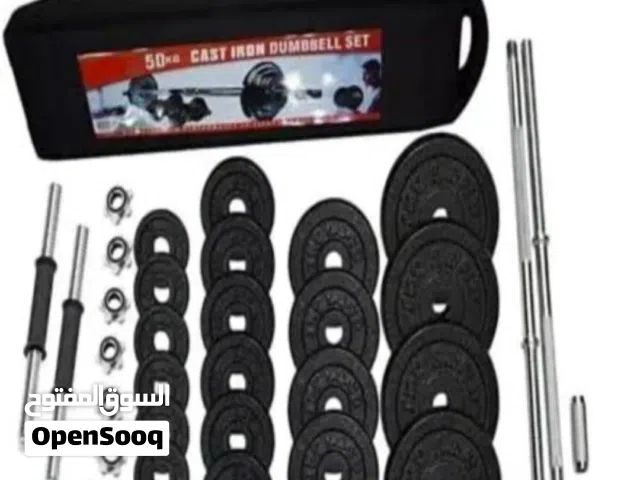 اثقال 50كيلو شبه جديد