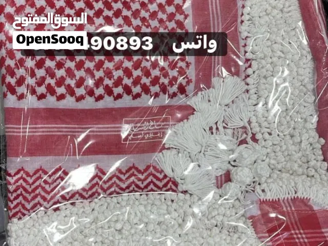 شماغ مهدب تهديب يدوي