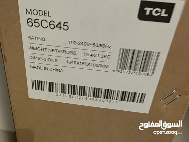 TCL QLED 4K google TV 65''