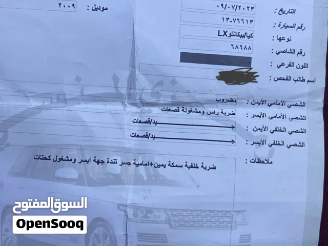 2009, كيا, بيكانتو, X-Line