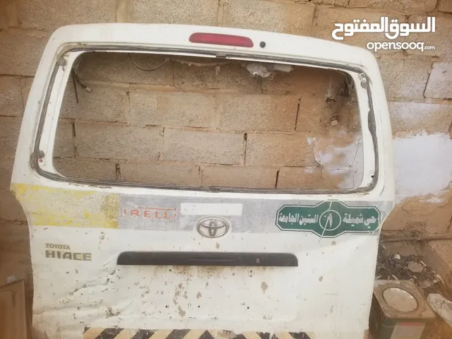 باب خلفي لباص هيس بلكه نضيف