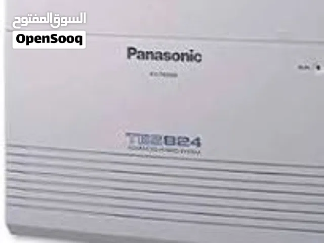 دعم فني مستمر حقيقي :  مقسم باناسونك panasonic   TES824  مع جهاز هاتف الرئيسي  مقاسم هاتفية