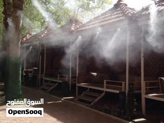 أنظمة الضباب، الحل الامثل لتبريد المساحات المفتوحه