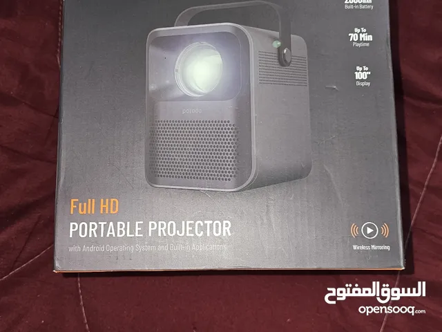 للبيع porodo projector بروجكتور متنقل من شركة android