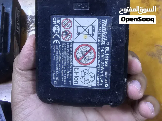 بطاريات دريل لاسلكي متنقل (أمريكي - ألماني - صيني) بجودة عالية وعزم قوي