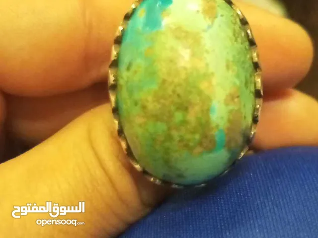 خاتم حجر فيروزي ايراني