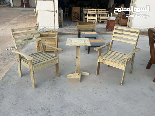 جلسات خشب معالج انيقه