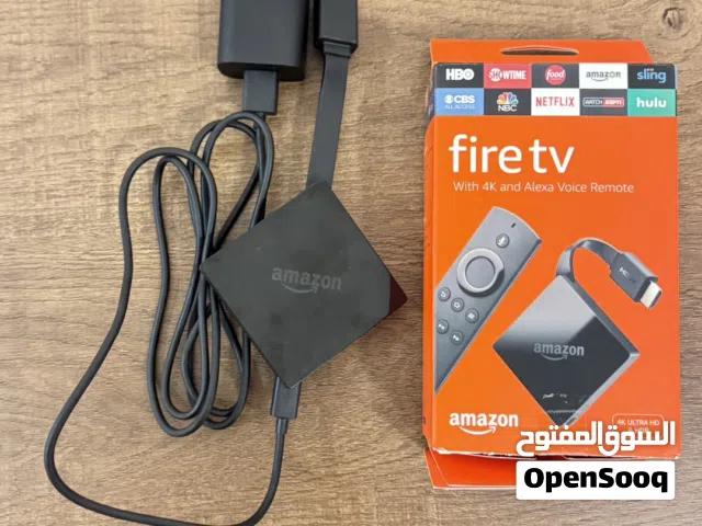 Amazon Fire TV Box with Alexa Voice Remote Control