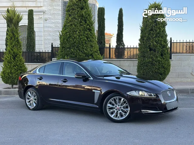 JAGUAR XF 2014 Full option وارد الوكالة / صيانة الوكالة قاطعة مسافة 100 الف كم