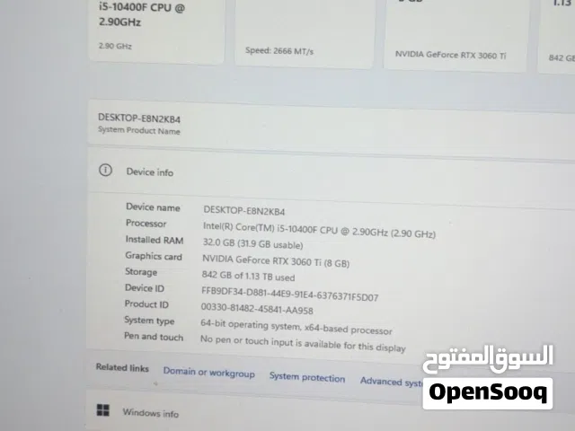 بي سي قيمنق RTX 3060TI