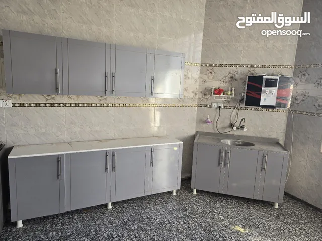 كاونتر تركي خشب mdf تفصال الالوان حسب الطلب قياس مترين مع ملحق مترين وسنك مترو20