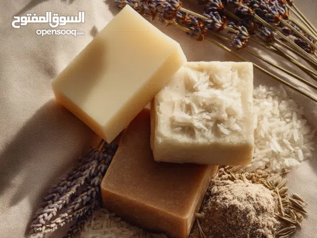 لمسه طبيعية.   صابون لبنان الذكر