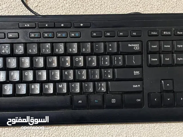 كيبورد Microsoft Wired Keyboard 600 سلك حالة ممتازة كالجديد