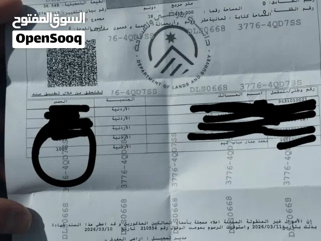 Farm Land for Sale in Ramtha Al Bweida