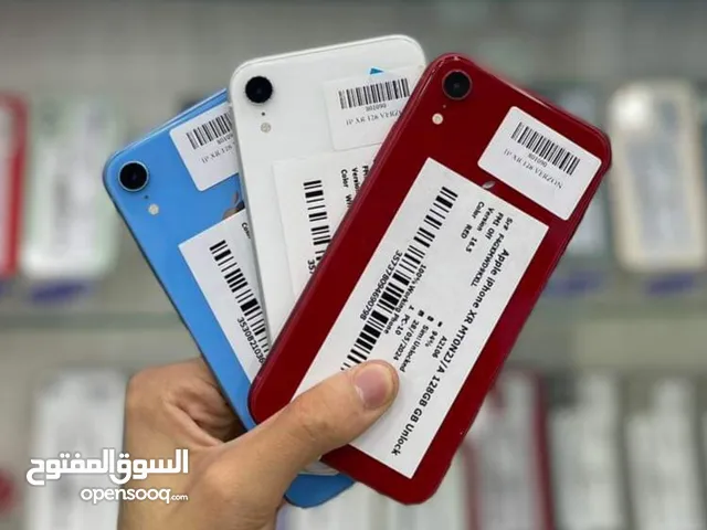 متوفر ايفونات XR الاصلي جيجا 64 و 128 بطاريات مشكل هدية كفر ولزقة وشاحن الاصلي متوفر توصيل