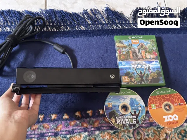 Xbox One Kinect Sensor + 2 Games Bundle