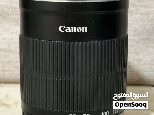 للبيع عدسة canon (55-250) مستعملة بحالة الوكالة