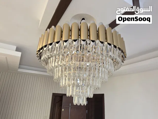 3 ثريات كريستال صناعي للبيع