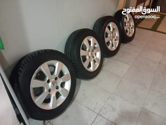 Rims for Tida size 15 with good condition of tyres