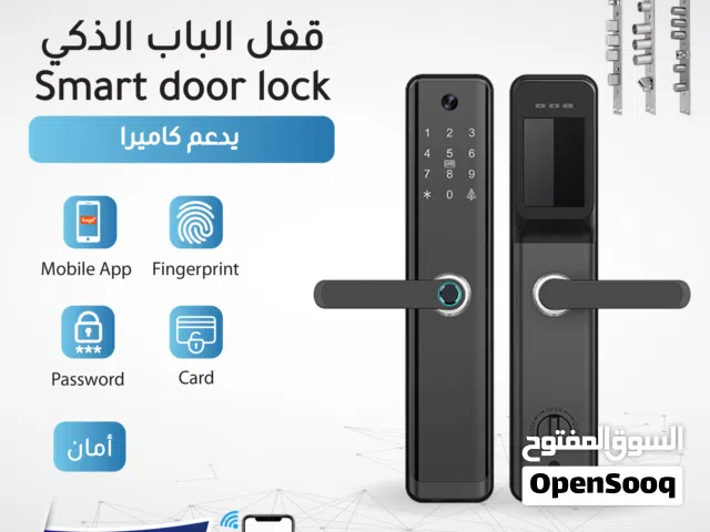 قفل الباب الذكي Smart door lock يدعم الكاميرا والفيديو 16