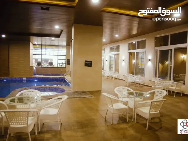 شقة فندقية رائعة ضمن اجمل كمباوند في عمان 190 متر للاجار السنوي او الشهري