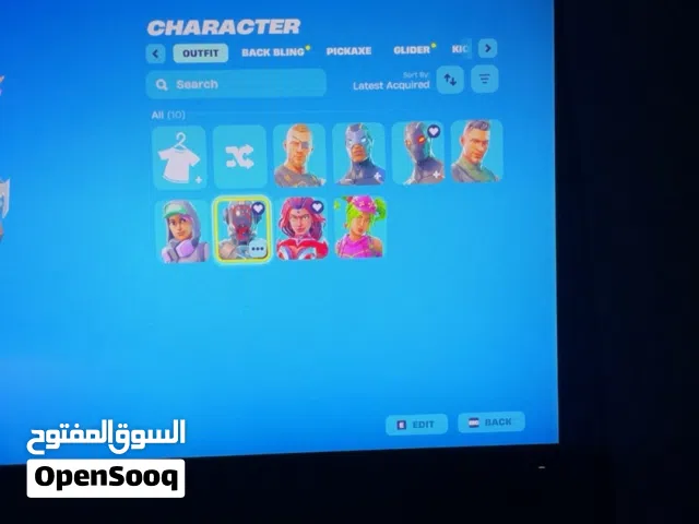 للبيع حساب فورت نايت البي سي ابيك قيمز