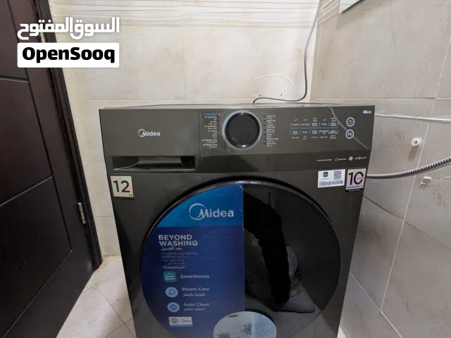 غسالة 12 كيلو استخدام 5 اشهر من شركة Midea