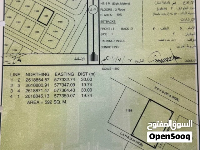 Residential Land for Sale in Al Batinah Barka