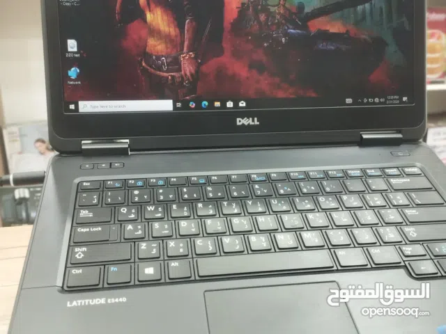 ديل كور i5  موديل 5440 dell الجيل رابع التصميم جميل الرام  8قيقا الهارديسك 500قيقا