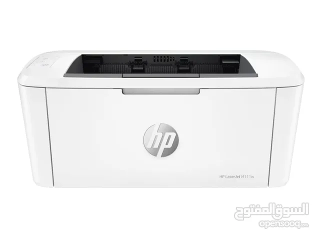 HP LaserJet A4 Mono M111w Laser Printer طابعة اتش بي لون اسود ليزر