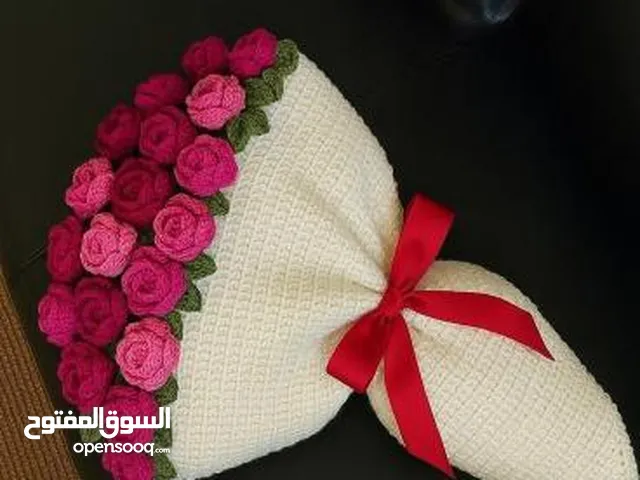 كروشيه حسب الطلب -تصوير قبل التسليم ، توصيل (لبعض المناطق)**، لمستك ، وطلبك الخاص. ( ورد ، حقائب ..)